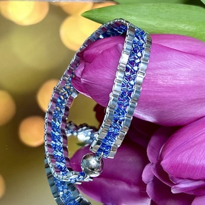 Fűzött gyöngy karkötő - ékszer - karkötő - gyöngyös karkötő - Meska.hu