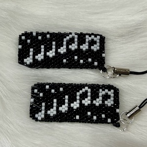 Fűzött gyöngyös kulcstartó 2db, Táska & Tok, Kulcstartó & Táskadísz, Kulcstartó, Gyöngyfűzés, gyöngyhímzés, MESKA
