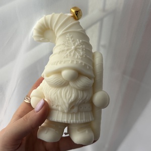 Karácsonyi manó, Otthon & Életmód, Gyertya, illat, aroma, Gyertya, Gyertya-, mécseskészítés, MESKA