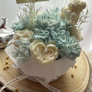 Gyertya virágbox, Otthon & Életmód, Gyertya, illat, aroma, Gyertya, , MESKA