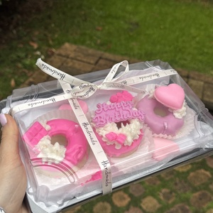 Fánk gyertya - otthon & életmód - gyertya, illat, aroma - gyertya - Meska.hu