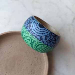 Festett fa karkötő - ékszer - karkötő - karperec - Meska.hu