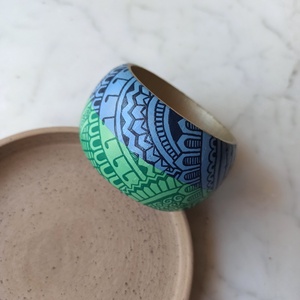 Festett fa karkötő - ékszer - karkötő - karperec - Meska.hu