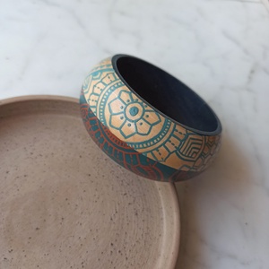 Festett fa karkötő - ékszer - karkötő - karperec - Meska.hu