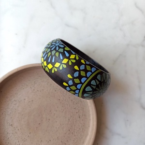 Festett fa karkötő - ékszer - karkötő - karperec - Meska.hu