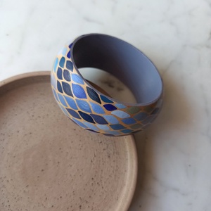 Festett fa karkötő - ékszer - karkötő - karperec - Meska.hu