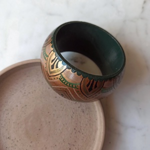 Festett fa karkötő - ékszer - karkötő - karperec - Meska.hu