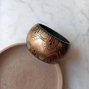 Festett fa karkötő - ékszer - karkötő - karperec - Meska.hu