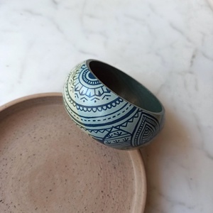 Festett fa karkötő - ékszer - karkötő - karperec - Meska.hu