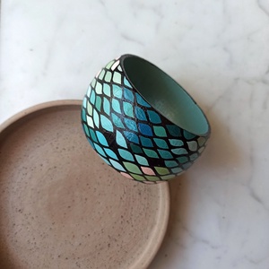 Festett fa karkötő - ékszer - karkötő - karperec - Meska.hu