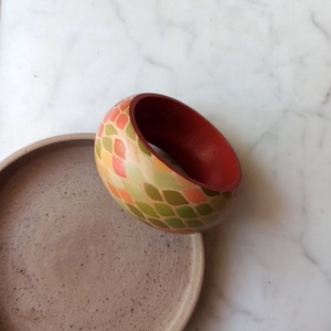 Festett fa karkötő - ékszer - karkötő - karperec - Meska.hu