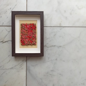 Pink virágtenger - 3D gyurma kép (S) - otthon & életmód - dekoráció - kép & falikép - 3d képek - Meska.hu