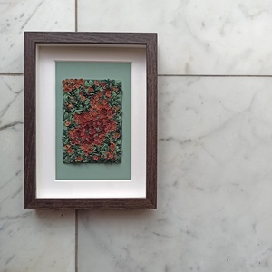 Őszi virágtenger - 3D gyurma kép (M) - otthon & életmód - dekoráció - kép & falikép - 3d képek - Meska.hu