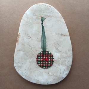 Gyurma karácsonyfadísz - ajándék - karácsony - karácsonyi lakásdekoráció - karácsonyfadíszek - Meska.hu