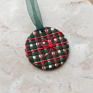 Gyurma karácsonyfadísz - ajándék, Karácsony, Karácsonyi lakásdekoráció, Karácsonyfadíszek, Gyurma, MESKA