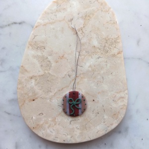 Gyurma karácsonyfadísz - masni - karácsony - karácsonyi lakásdekoráció - karácsonyfadíszek - Meska.hu