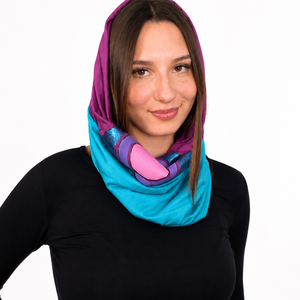 Fiorella Variella pinklila-türkiz pinklila - ruha & divat - női ruha - ruha - Meska.hu