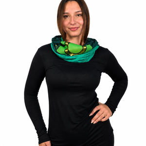 Fiorella Variella sötétzöld-arany glitter - ruha & divat - női ruha - ruha - Meska.hu