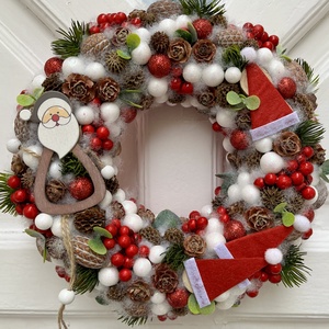 Téli kopogtató, Otthon & Életmód, Dekoráció, Ajtó- és ablak dekoráció, Ajtódísz & Kopogtató, , MESKA