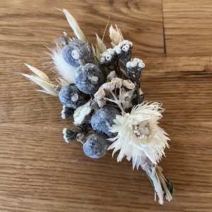 Vőlegénykitűző téli hangulatban, Esküvő, Kiegészítők, Kitűző, Virágkötés, MESKA