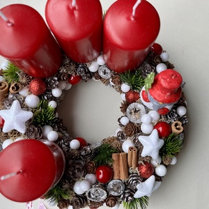 Hull a hó adventi  - otthon & életmód - dekoráció - asztal és polc dekoráció - asztaldísz - Meska.hu