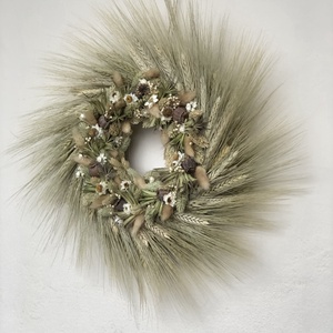 Natúr-zöld kopogtató - otthon & életmód - dekoráció - ajtó- és ablak dekoráció - ajtódísz & kopogtató - Meska.hu