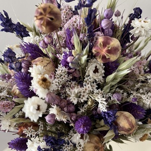  Esküvői csokor szárazvirágokból - esküvő - menyasszonyi- és dobócsokor - Meska.hu