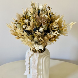 Szárazvirágcsokor - esküvő - menyasszonyi- és dobócsokor - Meska.hu