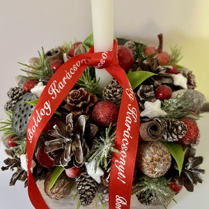 Adventi asztaldísz - Meska.hu