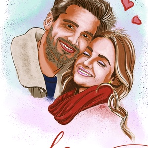 Páros illusztráció, Művészet, Grafika & Illusztráció, Digitális, Fotó, grafika, rajz, illusztráció, MESKA