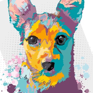 Kiskedvenc illusztráció - művészet - grafika & illusztráció - digitális - Meska.hu