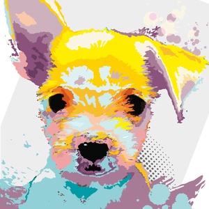 Kiskedvenc illusztráció - művészet - grafika & illusztráció - digitális - Meska.hu