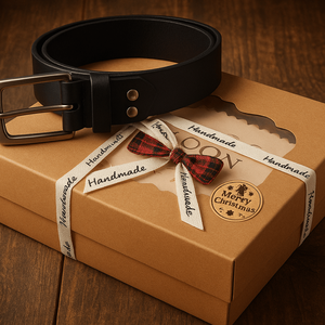 Prémium bőröv díszdobozban  - Meska.hu