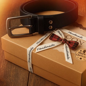 Prémium bőröv díszdobozban  - esküvő - kiegészítők - öv & pánt - Meska.hu