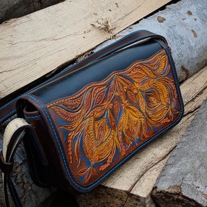 Bőrműves táska , Táska & Tok, Kézitáska & válltáska, Alkalmi táska, Bőrművesség, MESKA