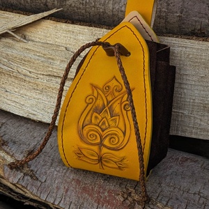 Tulipános erszény  - táska & tok - pénztárca & más tok - dohánytasak & szütyő - Meska.hu