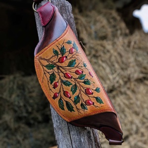 Csipkebogyós övtáska  - Meska.hu