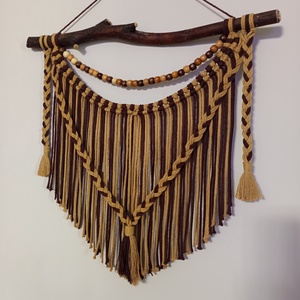 Boho falidsz , Otthon & Életmód, Dekoráció, Fali és függő dekoráció, Falra akasztható dekor, Csomózás, MESKA