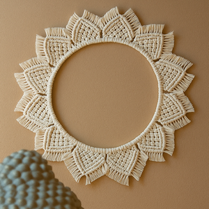 Makram mandala , Otthon & Életmód, Dekoráció, Spiritualitás, Mandala, Csomózás, MESKA
