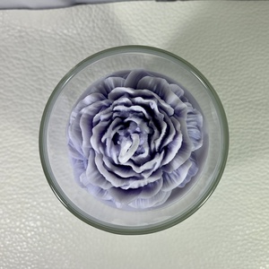 Kézműves illatgyertya, levendula - otthon & életmód - gyertya, illat, aroma - gyertya - Meska.hu