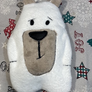 Herbrumi � melegíthető�hűthető gyógynövényes nyugalompárna babáknak és kisgyermekeknek (28�20 cm), Karácsony, Karácsonyi lakásdekoráció, Karácsonyi manók, figurák, Varrás, MESKA
