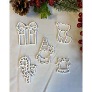 3D Nyomtatott Karácsonyfadísz Szett (5db), Karácsony, Karácsonyi lakásdekoráció, Karácsonyfadíszek, , MESKA