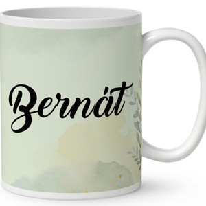 Névvel kérhető - Barna Újfundlandi portré mintás bögre - otthon & életmód - konyhafelszerelés, tálalás - tálalás - bögre & csésze - Meska.hu