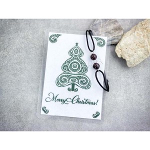 Merry Christmas gránát angyal karkötő, Ékszer, Karkötő, Karkötő medállal, , MESKA