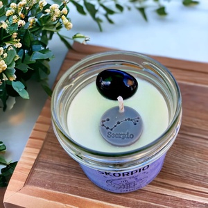 Skorpió horoszkóp gyertya - otthon & életmód - gyertya, illat, aroma - gyertya - Meska.hu