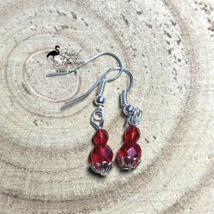 Népi jellegű kontyfésű és hozzá illő fülbevaló szett KÉSZEN - ékszer - fülbevaló - lógó fülbevaló - Meska.hu