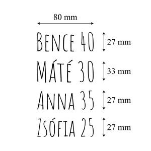 Lemosható Születésnapi Ideiglenes Tetoválás (3 db / csomag) - művészet - grafika & illusztráció - művészi nyomat - Meska.hu