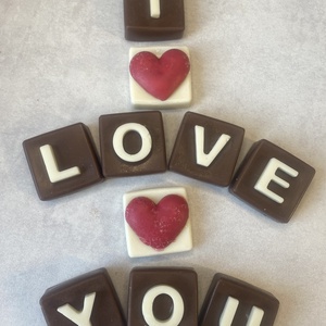 I Love You csokoládéból - élelmiszer - édesség - Meska.hu