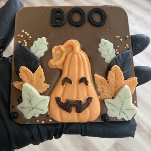 Halloween-i csoki szett - élelmiszer - édesség - kézműves csokoládé - Meska.hu