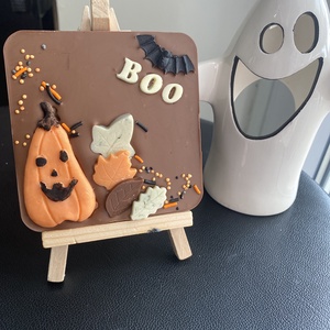 Halloween-i csoki szett - élelmiszer - édesség - kézműves csokoládé - Meska.hu